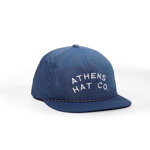 หมวกแก๊ปทรงแบน 5 แผง ปักโลโก้ตามสั่ง ผลิตโดย OEM Sports Golf ทำจากไนลอน - Product Image 4