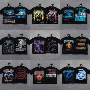 T-shirt da Uomo GLAZA GOD <span class=keywords><strong>di</strong></span> Alta Qualità con Stampa <span class=keywords><strong>di</strong></span> Lettere Viola, Manica Corta, Prezzo Basso, Vendita all'Ingrosso, Abbigliamento <span class=keywords><strong>di</strong></span> Marca <span class=keywords><strong>di</strong></span> Lusso Personalizzato - Product Image 1
