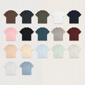 เสื้อยืดวินเทจแขนสั้นเฮฟวี่เวท260กรัมเสื้อคอกลมลายกราฟิกเสื้อยืด100% ผ้าฝ้ายพิมพ์ลายว่างเปล่า - Product Image 2