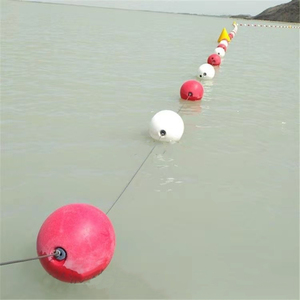 Polyethylene rotomoulded bọt đầy nổi hàng rào an ninh cảnh báo đánh dấu phao thuyền Neo Phao nhựa nổi bóng - Product Image 3