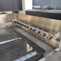 Machine de découpe de granit HMI-3015A, rectifieuse de pierre, routeur CNC, pompe de puissance 10-11kW, roulement pour matériaux de construction, centre CNC ATC