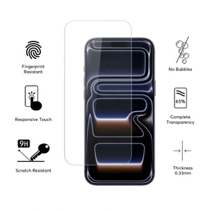 ฟิล์มกันรอยหน้าจอ Plus One 3 ชิ้น สำหรับ <span class=keywords><strong>iPhone</strong></span> 17 ฟิล์มกันรอยแบบติดง่ายสำหรับ <span class=keywords><strong>iPhone</strong></span> 18 17 16 15 <span class=keywords><strong>14</strong></span> 13 12 <span class=keywords><strong>Pro</strong></span> <span class=keywords><strong>Max</strong></span> - Product Image 3