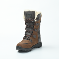 Bottes de neige imperméables à plateforme chaudes pour femmes pour l'hiver