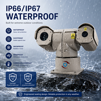 Cámara PTZ de Imagen Térmica de Largo Alcance (11 km), Vigilancia IP Oculta para Protección Perimetral