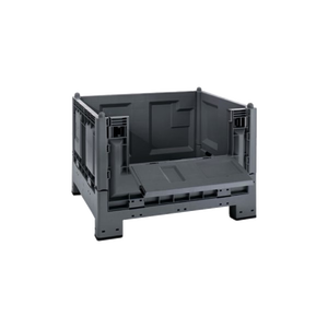 Ripiegamento ecologico del carico 700 grigio con il portello verde & attrezzatura di stoccaggio sostenibile - Product Image 1