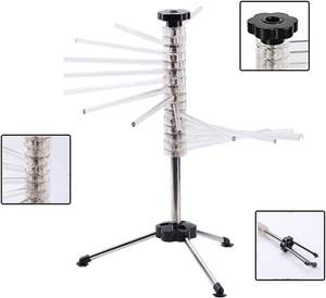 Yongli BBQ074 estante de secado de pasta plegable accesorios de barbacoa de acero inoxidable soporte de secador de espagueti desmontable - Product Image 2