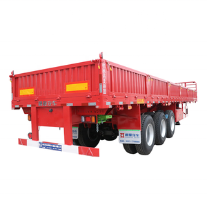 Semi-<span class=keywords><strong>remorque</strong></span> à parois latérales haute résistance pour matériaux <span class=keywords><strong>de</strong></span> construction - Product Image 2