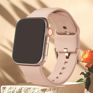 Silikon Sport <span class=keywords><strong>Loop</strong></span> für Apple Watch Band Damen und Herren Sport für Apple Band Gummiband für IWatch 38/42/40/44mm - Product Image 2