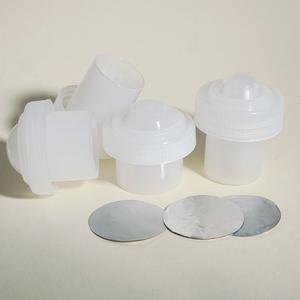 غطاء مركب من البولي إيثيلين للتعبئة الإبداعية لمسحوق العصير مقاس 28 مم/30 مم مع طباعة شعار على رقائق الألومنيوم - Product Image 6