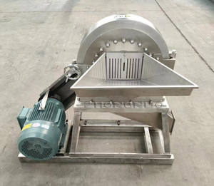 Molino pulverizador de hierbas secas chino de acero inoxidable 304, nuevo, para chile y azúcar, con bomba, motor y triturador central - Product Image 5