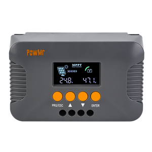 PowMr nouveau régulateur de contrôleur de Charge solaire Smart 24V 36V 48V 60V 72V Auto <span class=keywords><strong>10A</strong></span> <span class=keywords><strong>MPPT</strong></span> pour système d'énergie solaire - Product Image 4