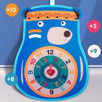 Jouets sensoriels interactifs d'intérieur pour bébé de 6 mois Jeu de fléchettes de sport avec cible de lancer de balle collante Jouet parent-enfant en plastique