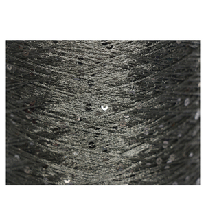 Venta al por mayor 100% algodón DIY tejido a mano muñeca de trapo manta de lana con hilo especial de lentejuelas hilo de fantasía - Product Image 3