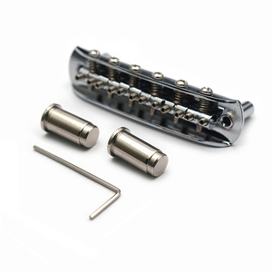 Puente de Rodillos Estilo JM para Guitarra Eléctrica con Anclajes de Tornillos al por Mayor - Product Image 4