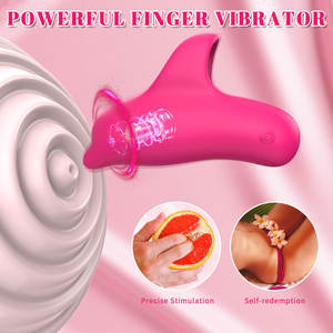 Vibrator Jari Silikon Bentuk Lumba-lumba AITT - Dapat Diisi Ulang via USB, Alat Stimulasi Vagina Portabel, Mainan Seks Erotis untuk Wanita - Product Image 2