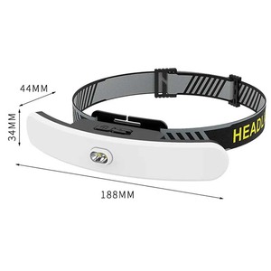 Xách tay USB-Có thể sạc lại <span class=keywords><strong>LED</strong></span> Head Torch đèn pha không thấm nước <span class=keywords><strong>6</strong></span>-8 chế độ đèn <span class=keywords><strong>flash</strong></span> ánh sáng lâu dài nhựa hộp công cụ lông mi công cụ - Product Image 1