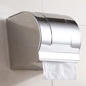 Boîte de <span class=keywords><strong>rangement</strong></span> en acier inoxydable et métal de style moderne porte-rouleau de <span class=keywords><strong>papier</strong></span> hygiénique avec <span class=keywords><strong>rangement</strong></span> - Product Image 5
