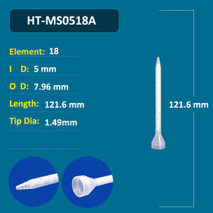 Ugello Miscelatore Statico 1024 MC per Resina Epossidica e Adesivi, Punta di Miscelazione a 24 Elementi per Cartucce Doppie da 600ml 1:1 2:1 - Product Image 5