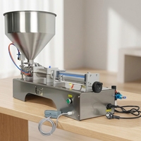 Machine de remplissage pneumatique horizontale de précision TEBAK - Équipement de remplissage adapté pour les produits chimiques quotidiens et les produits de nettoyage