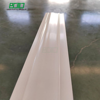 Moulure de base coloniale en PVC BOTO, facile à couper et à installer avec des clous, vente directe d'usine, disponible en plusieurs profils et tailles