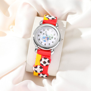 En stock, montre analogique à <span class=keywords><strong>quartz</strong></span> en alliage et plastique pour enfants, avec un grand cadran de 37 mm, chronographe, pour garçons et étudiants - Product Image 2