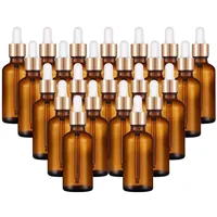 Fabriek Direct Goedkope Prijs Mini Olie 30 Ml Amber Dropper Etherische Olie Flessen Groen Reizen 30 Ml Dropper flessen