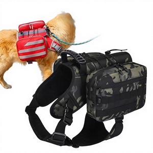 Mochila Táctica para Mascotas, Bolsa para Pasear Perros al Aire Libre con Compartimento Desmontable para Perros Medianos y Grandes - Product Image 2