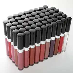 Cruelty Free Matte Romand Metallic Make Your Own Liquid Lipstick Rouge à lèvres de marque privée