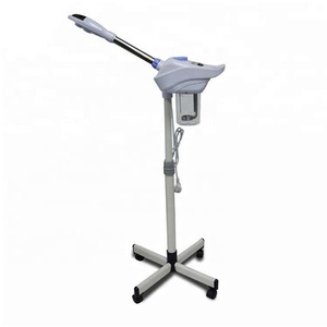 Stand <span class=keywords><strong>Portable</strong></span> Professionnel Salon De Beauté <span class=keywords><strong>Vapozone</strong></span> 360 Vaporisateur De Soins De La Peau Noir Rose Couleur Vapeur Facial Avec Support Anneau Lumière - Product Image 3