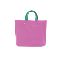 Sac fourre-tout transparent en PE avec logo personnalisé, imperméable, à fond carré, recyclable, sac en plastique transparent pour emporter, pour restaurant