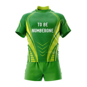 Uniformes de Rugby de Nuevo Estilo para Hombre, Hechos a Medida, Conjuntos de Uniformes de Rugby de Alta Calidad, Jersey y Pantalones Cortos Sublimados, Ropa de Entrenamiento - Product Image 1