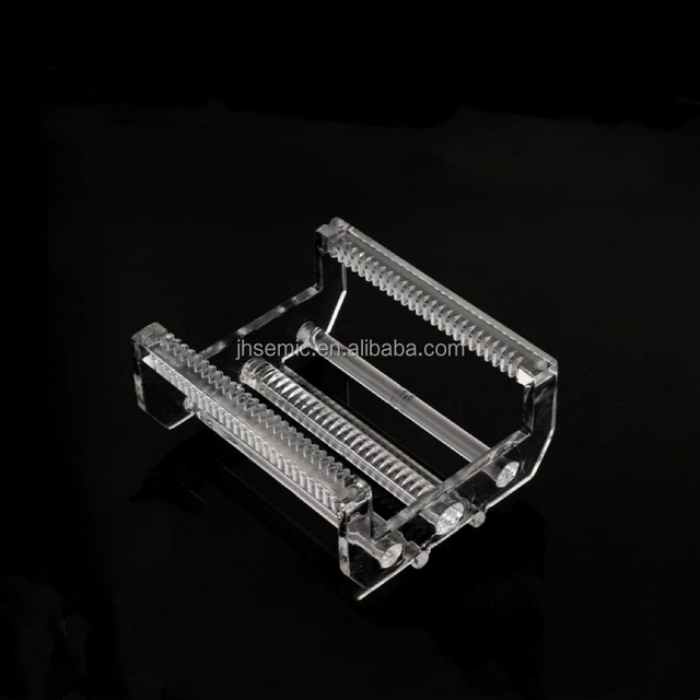 High Temperature Corrosion Resistant Quartz Glass Furnace Carrier for Silicon Wafer Used in Semiconductors