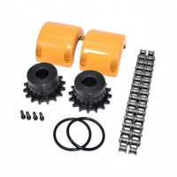 Accouplement rigide universel en acier SFS traité par oxydation, OEM pour servomoteurs/moteurs pas à pas et machines CNC
