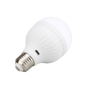 Bombilla LED Recargable USB C de 7W con Control Remoto, Batería de 2600mAh para Cortes de Energía y Emergencias, Bombilla Recargable de 5V - Product Image 3