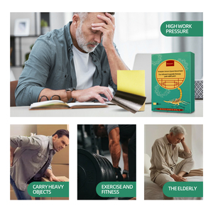 8 pcs/बॉक्स सबसे लोकप्रिय उत्पाद कम कीमत मधुमक्खी जहर मोक्सीबुशन अब तक इन्फ्रारेड दर्द राहत पैच - Product Image 3