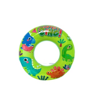 Círculo de natación de PVC para niños, fruta, tiburón, animal, anillo de natación inflable - Product Image 1