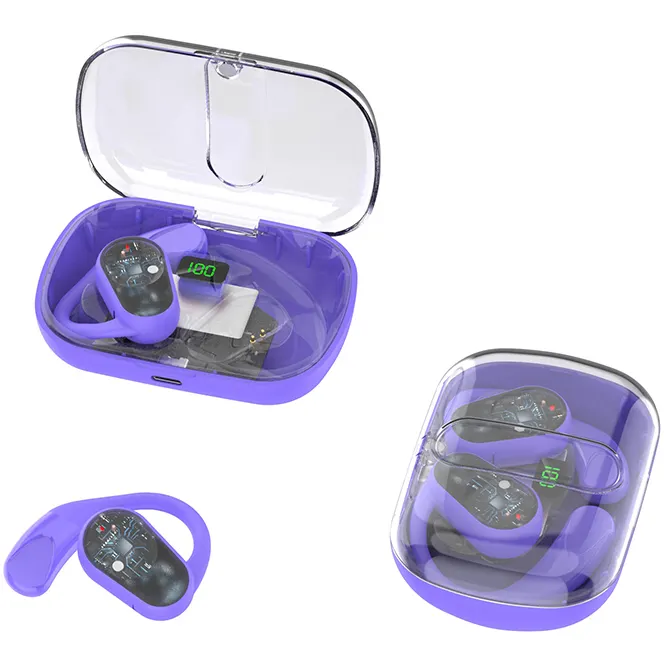 VALDUS O80 earbud nirkabel, earphone operasi sentuh tahan air 3D Camber Chip daya rendah bangun suara asisten