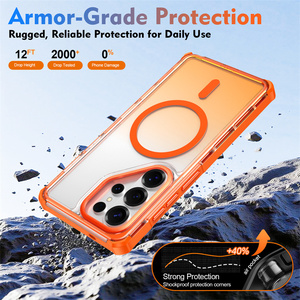 Funda Magnética Transparente con Protección para Teléfono, Diseño Arcoíris, para Samsung S26 Ultra, S25, S24, Neon, A57, A17, A27 FE, Antigolpes, Nueva - Product Image 5