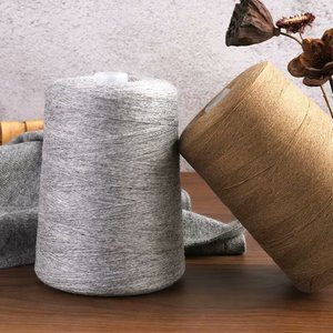 Fil de Cachemire Pur à 100 %, 500g, Cône, Prix Usine Durable, Fil à Tricoter Doux de Luxe, Vente en Gros, Fibre Naturelle - Product Image 3