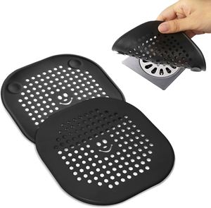 Tapis filtrant en silicone pour évier de cuisine – Retient les cheveux et les déchets alimentaires – Type de produit : Passoires et égouttoirs - Product Image 1