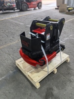 Rotateur inclinable hydraulique Yantai Shenglun SLN pour excavatrice, adapté aux unités de 5 à 6 tonnes, capacité de charge lourde, tuyau pré-assemblé