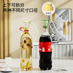 Tapa de botella de doble asa con hebilla de plástico para botellas de bebidas de 2L, diseño de fácil apertura para Coca Cola y Sprite - Product Image 5