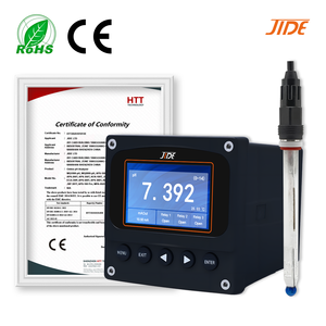 เครื่องวัดค่า <span class=keywords><strong>pH</strong></span> 4 20mA หรือ RS485สำหรับการบำบัดน้ำด้วยการรับรอง CE - Product Image 1