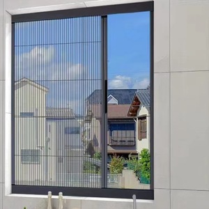 Puerta Corredera con Marco de Aluminio, Malla Impermeable, Mosquitera Plegable, Pantalla Retráctil para Ventana, Herrajes para Muebles - Product Image 3
