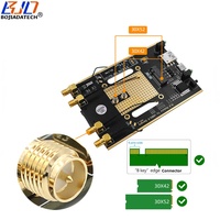 Adaptador Inalámbrico USB 3.0 Conector NGFF M.2 Clave B con 1 Ranura para Tarjeta SIM, 4 Antenas y Carcasa Protectora con Ventilador para Módulo 5G 4G LTE