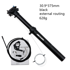 Tige de Selle Réglable à Télécommande ZOOM pour VTT 30.9/31.6mm, Raccordement Interne/Externe, Pièces de Tube de Selle de Vélo - Product Image 3