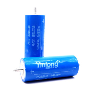 Baterai Lithium Titanate 66160A kualitas tinggi baterai Ito Yinlong 2.3V 30Ah sel Pouch silinder 2.3V 30Ah sel Lithium untuk ESS - Product Image 1
