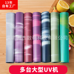 Tapis de yoga rectangulaire en PU antidérapant pliable universel pour la maison, la salle de sport et le studio de yoga - Product Image 4