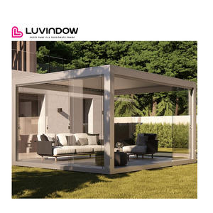 Pérgola de aluminio del área de la Bahía de <span class=keywords><strong>San</strong></span> <span class=keywords><strong>Francisco</strong></span>, pantalla magnética bioclimática de aleación de aluminio con vista al mar - Product Image 4