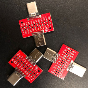 Adaptador Tipo C 24P con Terminal PCB, Conector USB para Placa de Prueba de Carga Rápida Android - Product Image 1